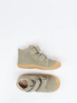 Ricosta – Lauflernschuhe aus Nubukleder Salbeigrün