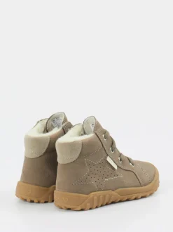 Ricosta – Lauflernstiefel aus Nubukleder sandbeige