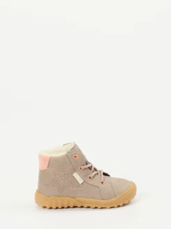 Ricosta – Lauflernstiefeletten aus Nubukleder taupe