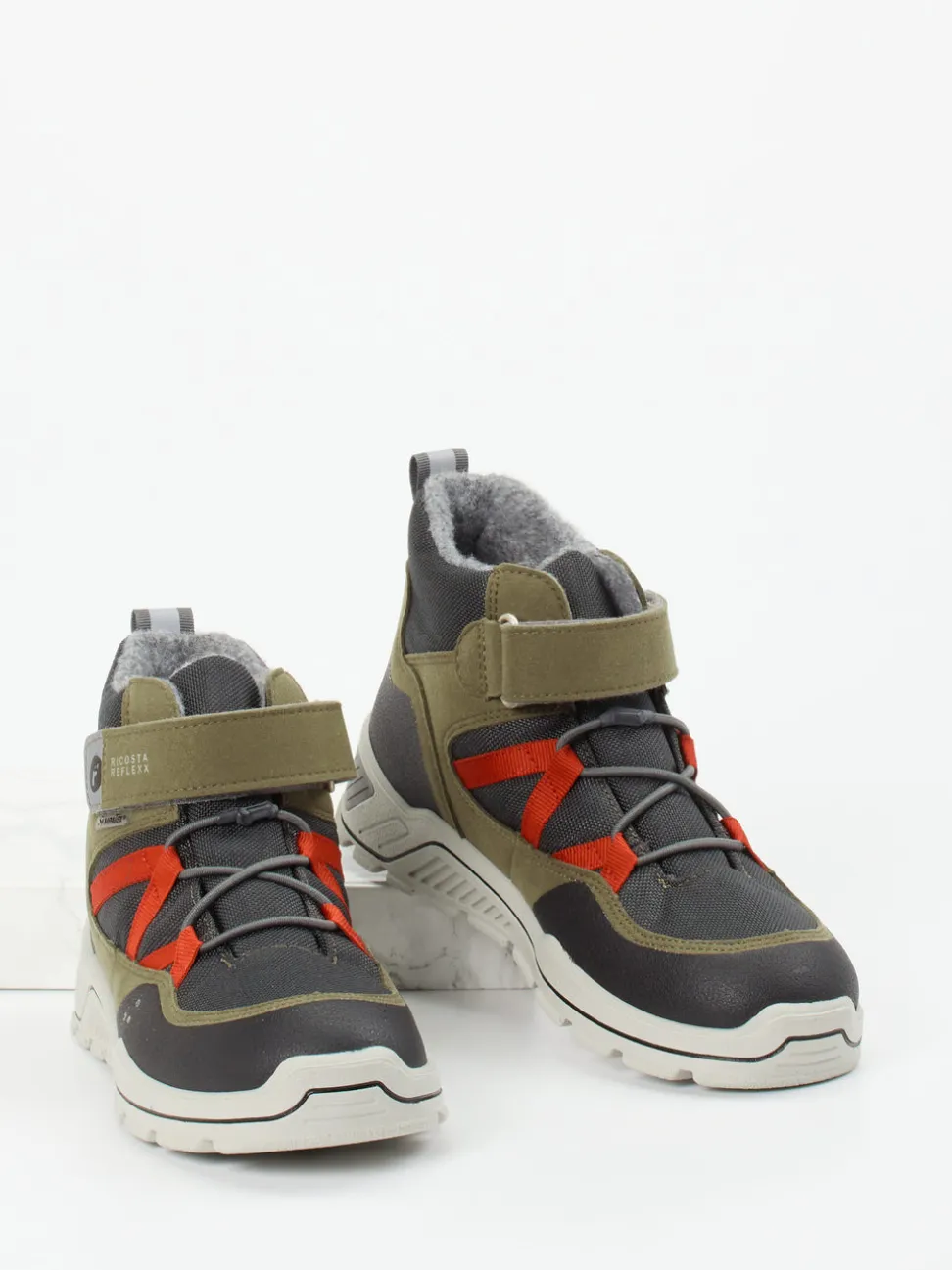 Ricosta – Outdoor-Boots aus Synthetik in Anthrazit