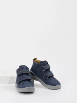 Ricosta – Outdoor-Sneaker aus Nubukleder blau