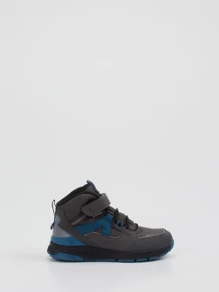 Ricosta – Outdoor-Sneaker aus Veloursleder grau