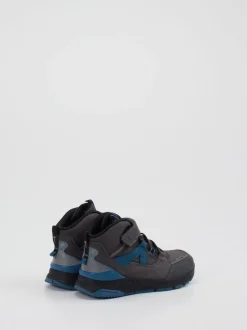Ricosta – Outdoor-Sneaker aus Veloursleder grau