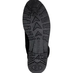 Ricosta – Schnürboots aus Veloursleder Schwarz
