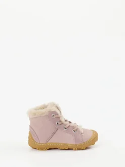 Ricosta – Stiefeletten aus Nubukleder in Rosa