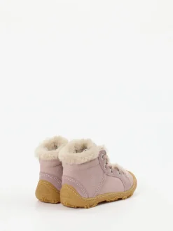 Ricosta – Stiefeletten aus Nubukleder in Rosa