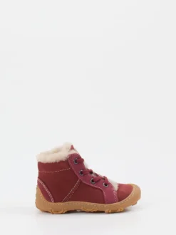 Ricosta – Stiefeletten aus Nubukleder Bordeauxrot