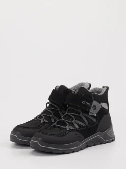 Ricosta – Stiefeletten aus Synthetik Schwarz