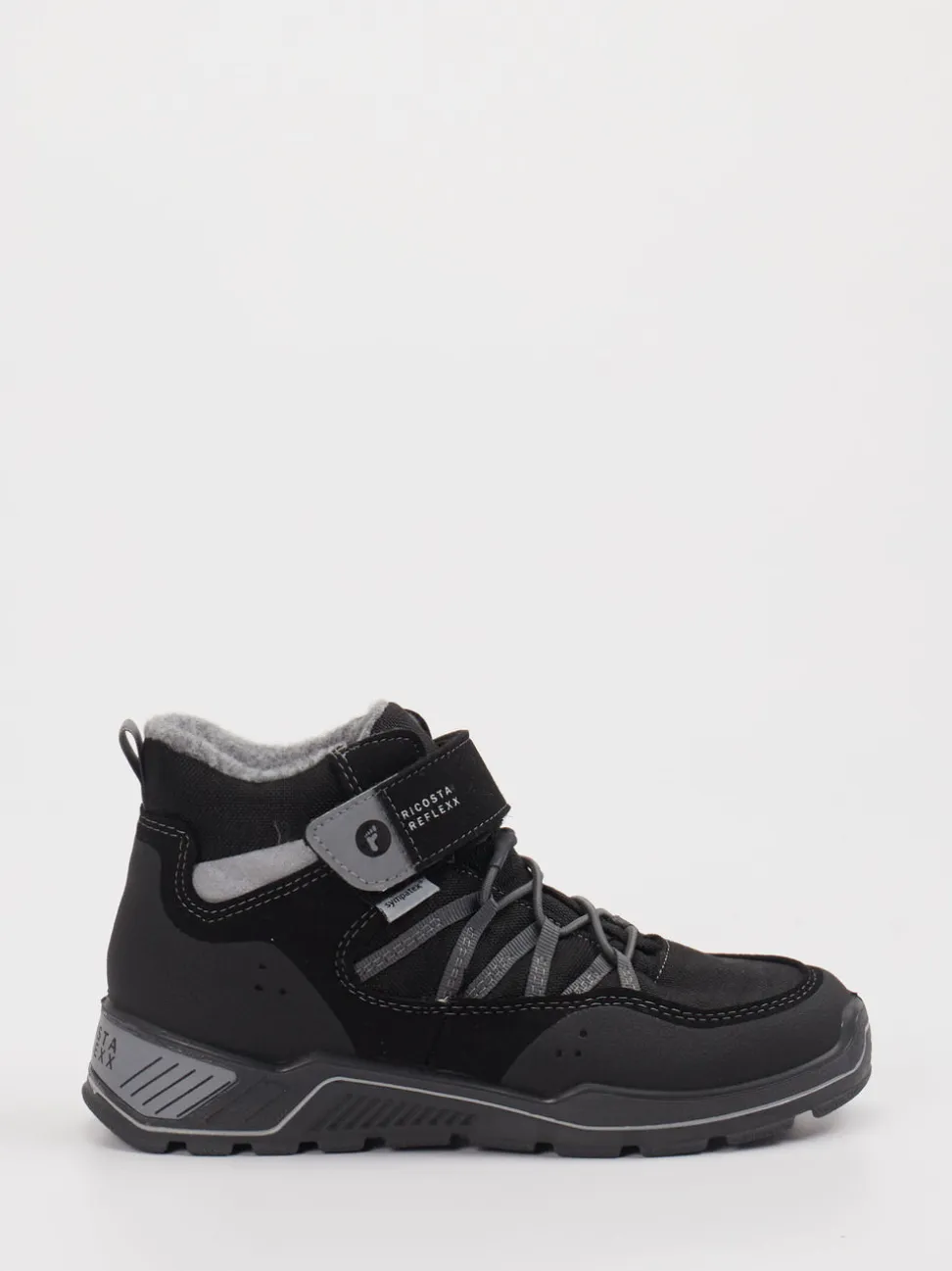 Ricosta – Stiefeletten aus Synthetik Schwarz