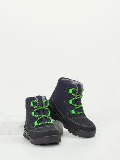 Ricosta – Winterboots aus Nubukleder Dunkelblau