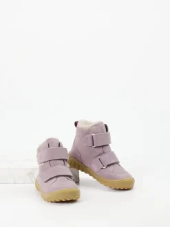 Ricosta – Winterboots aus Veloursleder rosa