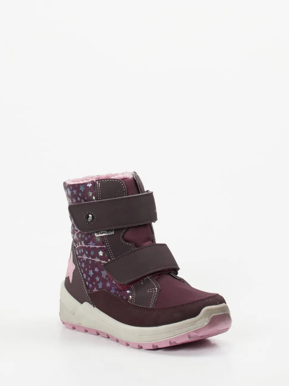 Ricosta – Winterstiefel aus Synthetik in Pflaume