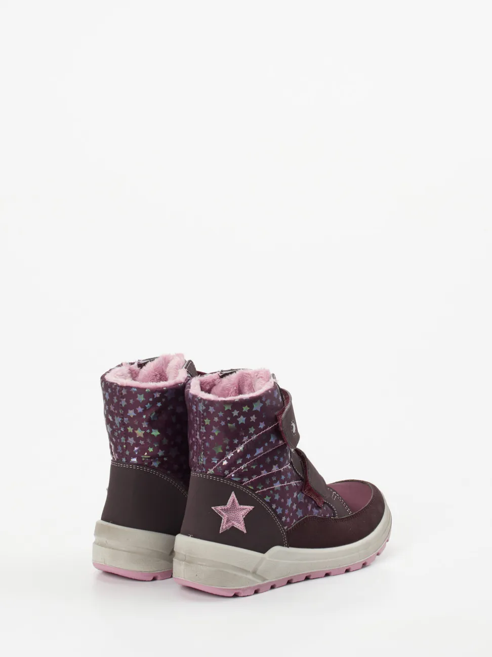 Ricosta – Winterstiefel aus Synthetik in Pflaume