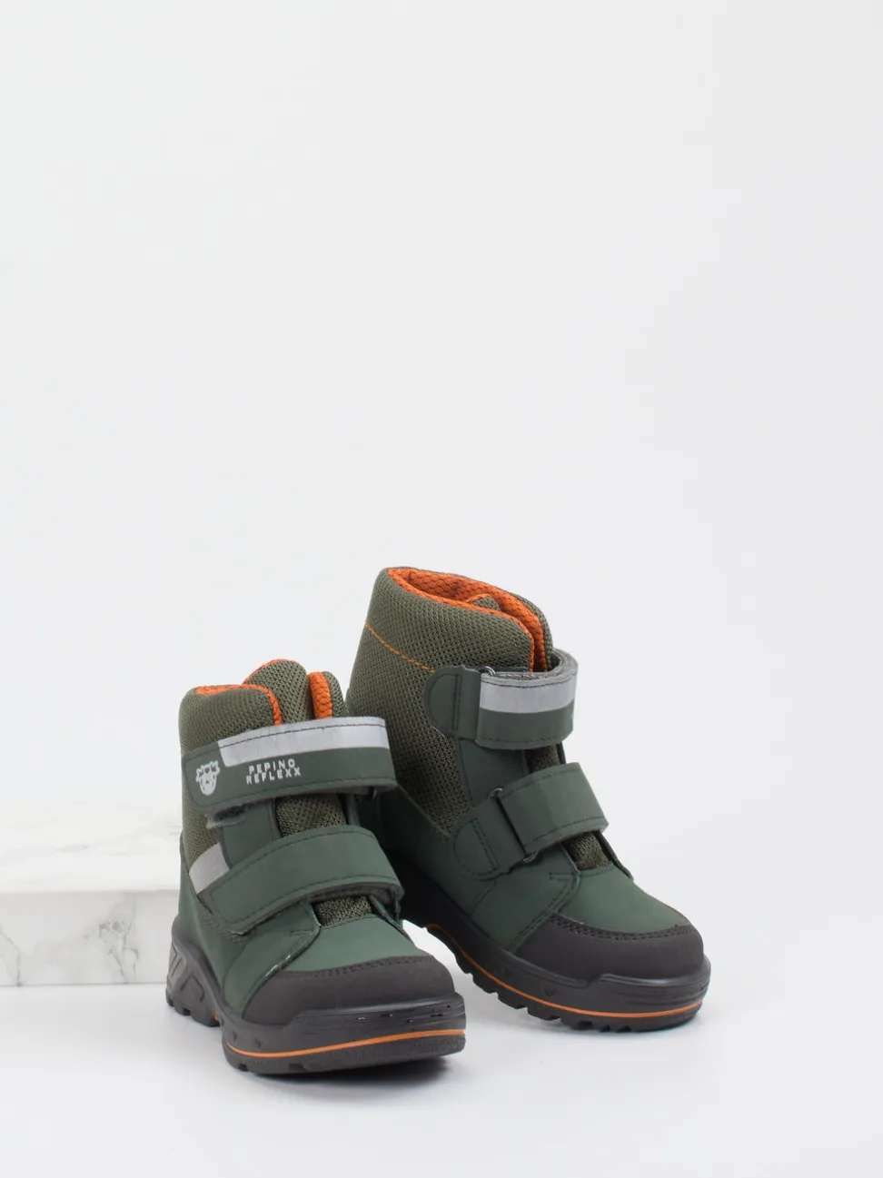 Ricosta – Winterstiefel aus Synthetik in Olivgrün
