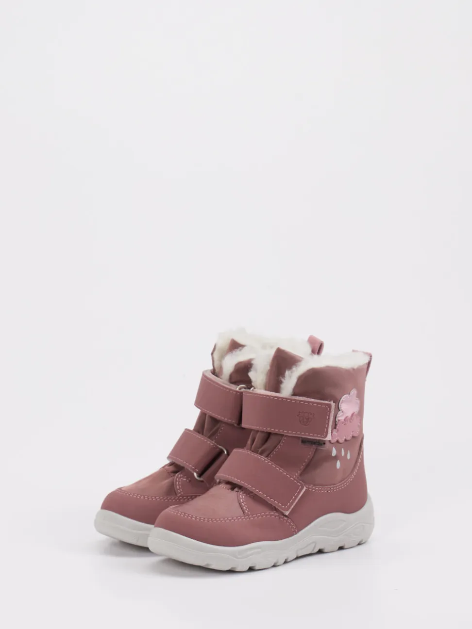 Ricosta – Winterstiefel aus Synthetik Altrosa