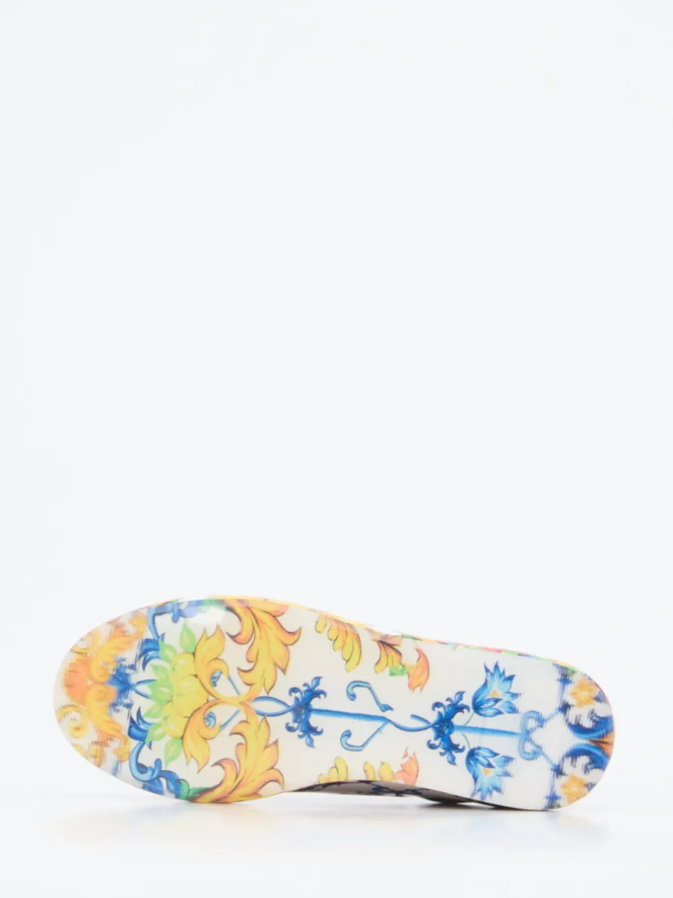 Rise – Sneaker aus geprägtem Leder mit Barockprint