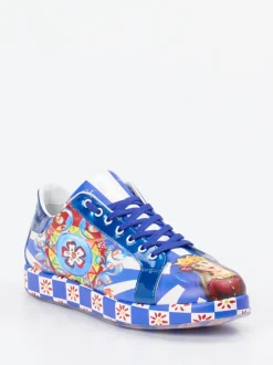 Rise – Sneaker aus Lackleder in Multicolor-Optik