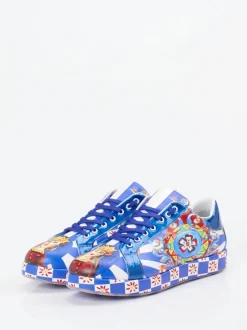 Rise – Sneaker aus Lackleder in Multicolor-Optik