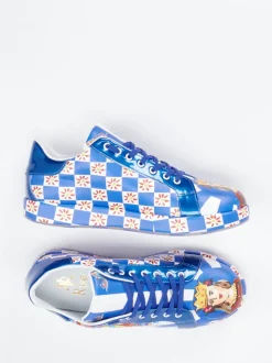 Rise – Sneaker aus Lackleder in Multicolor-Optik