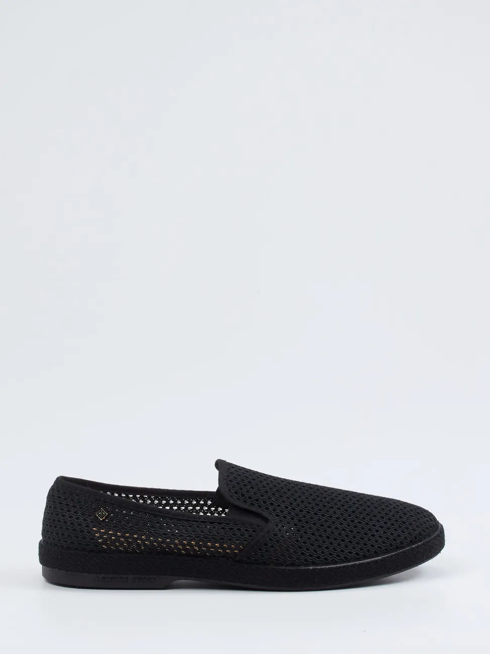 Rivieras – Slip-On aus Mesh-Textil Schwarz