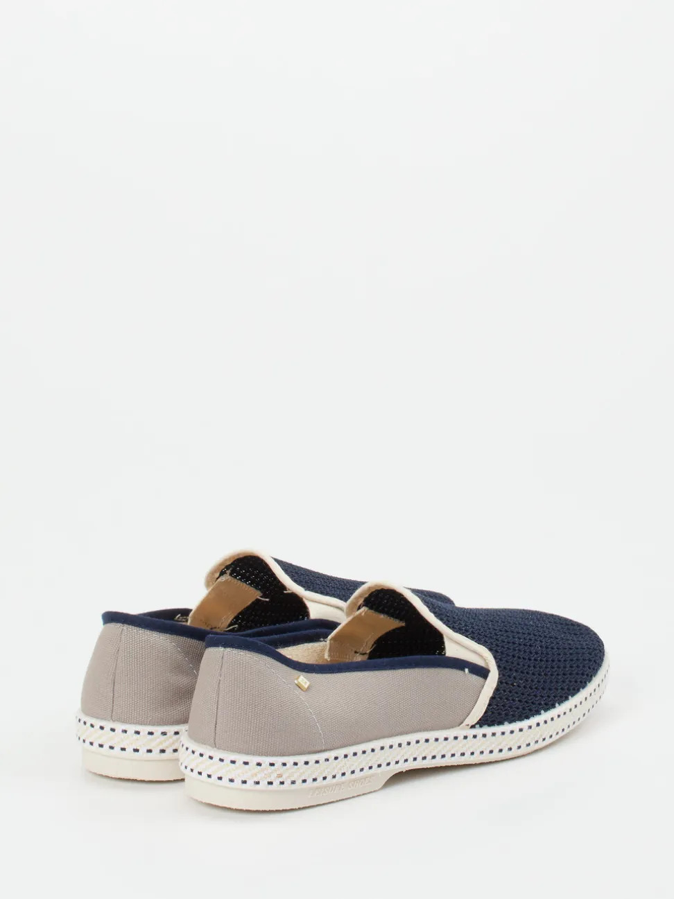 Rivieras – Slipper aus Textil-Mesh in Dunkelblau