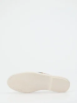 Rivieras – Slipper aus Veloursleder Dunkelblau