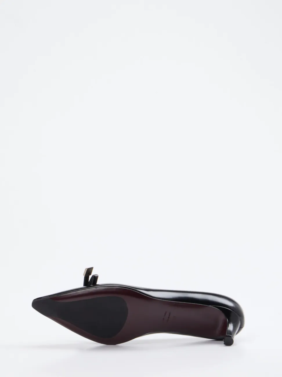 Roberto Festa – Pumps aus Hochglanzleder Schwarz