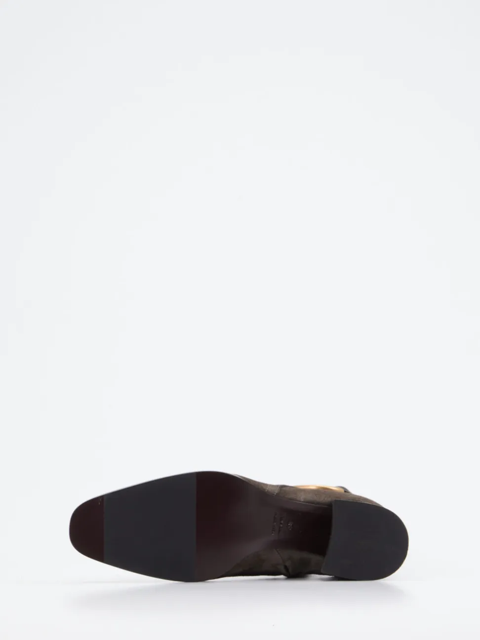 Roberto Festa X Zumnorde – Stiefeletten aus Veloursleder Dunkeloliv