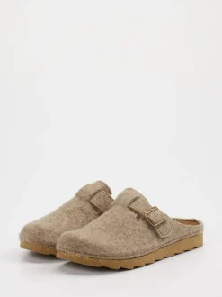 Rohde – Clog aus Filz beige