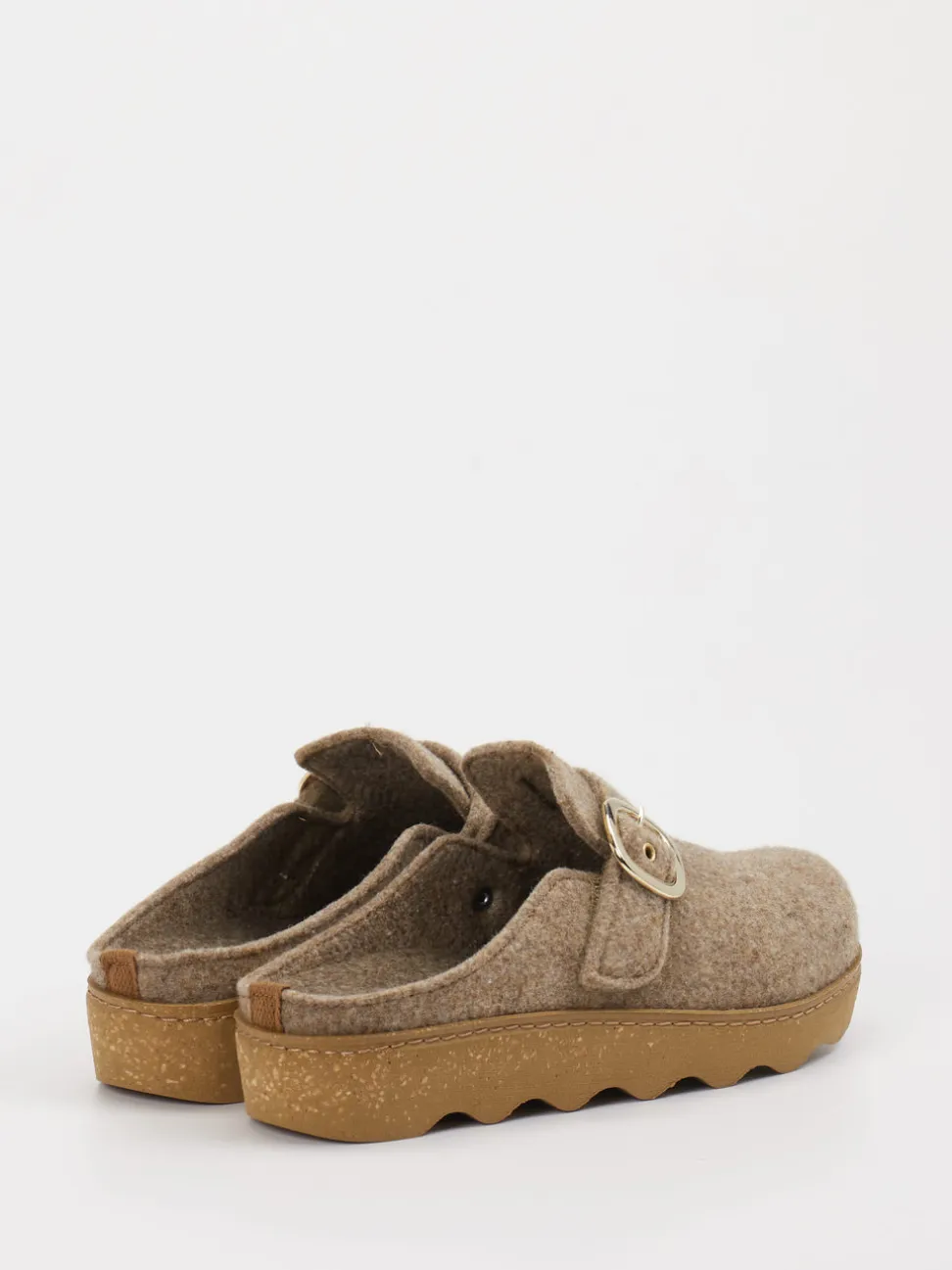 Rohde – Clogs aus Filz Beige