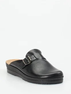 Rohde – Clogs aus Kalbleder in Schwarz