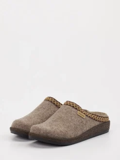 Rohde – Filzpantoffel aus Filz in Beige