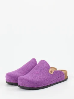 Rohde – Filzpantoffeln aus Filz in Violett