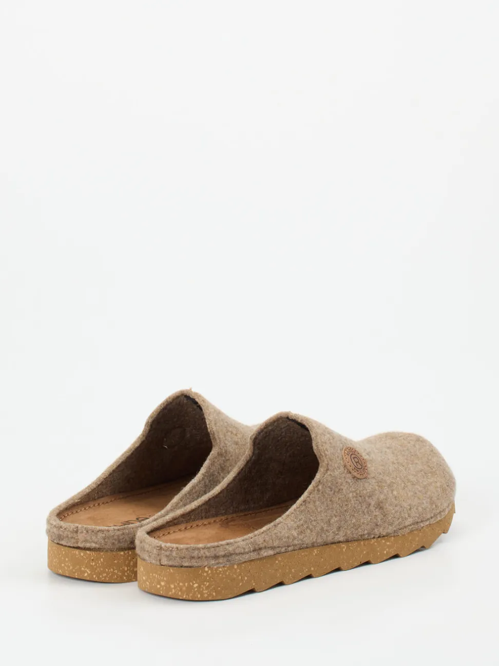 Rohde – Filzpantoffeln aus Soft-Filz in Beige