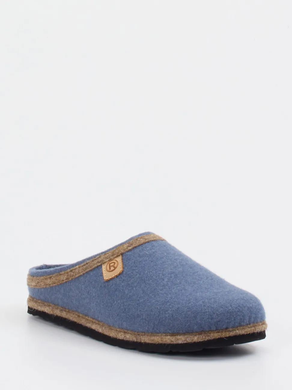 Rohde – Filzpantoffeln aus Filz in Jeansblau