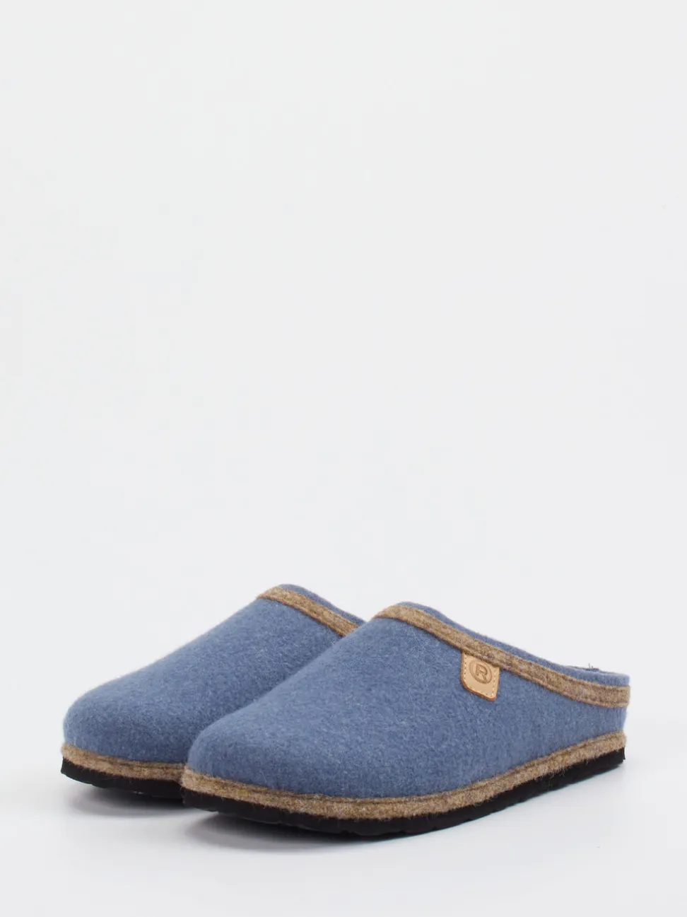 Rohde – Filzpantoffeln aus Filz in Jeansblau