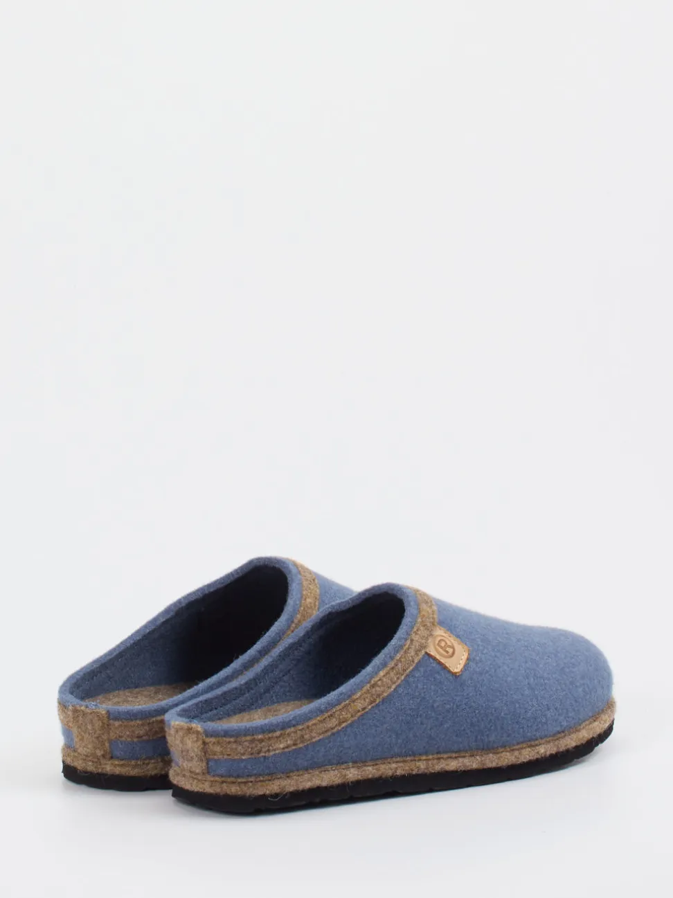 Rohde – Filzpantoffeln aus Filz in Jeansblau