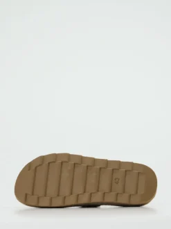 Rohde – Hausschuh-Clogs aus Filz in Beige