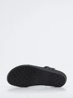 Rohde – Komfort-Clogs aus Kalbleder blau