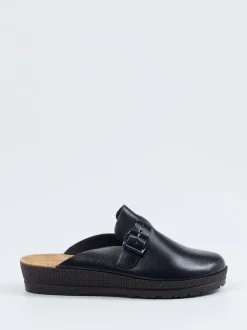 Rohde – Komfort-Clogs aus Kalbleder in Blau