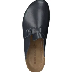 Rohde – Komfort-Clogs aus Kalbleder in Blau