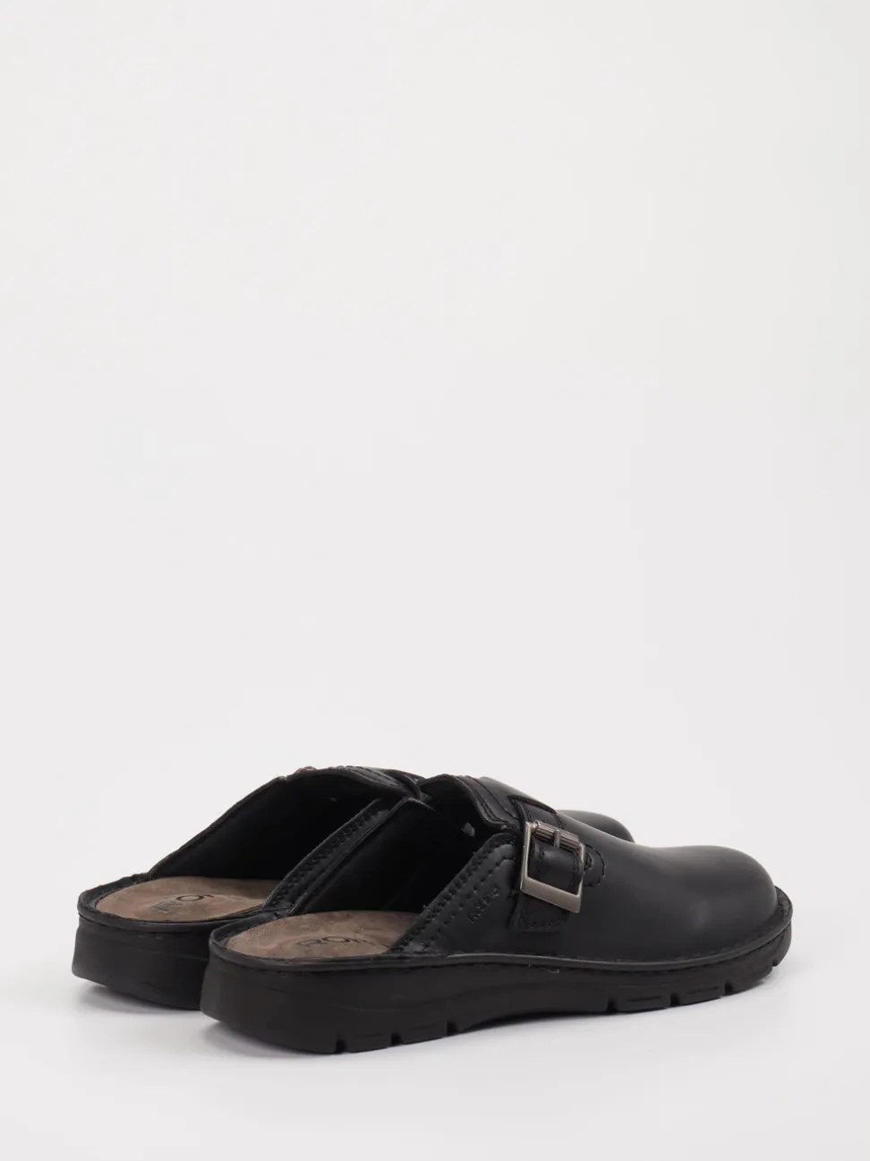Rohde – Komfort-Clogs aus Leder Schwarz