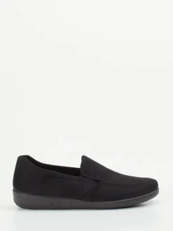 Rohde – Komfort-Slipper aus Textil schwarz