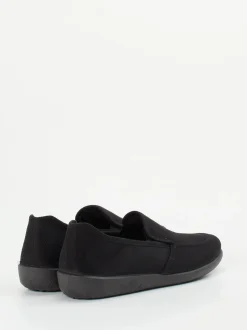 Rohde – Komfort-Slipper aus Textil schwarz
