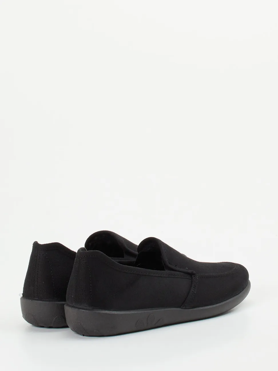 Rohde – Komfort-Slipper aus Textil schwarz