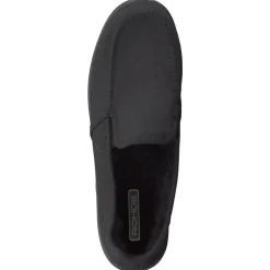 Rohde – Komfort-Slipper aus Textil schwarz
