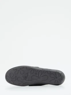 Rohde – Komfort-Slipper aus Textil Dunkelbraun