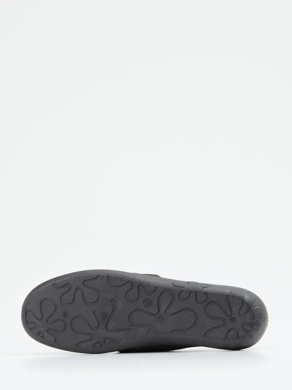 Rohde – Komfort-Slipper aus Textil Dunkelbraun