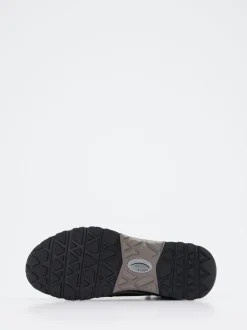 rollingsoft – Schnürboots aus Nubukleder Tiefschwarz
