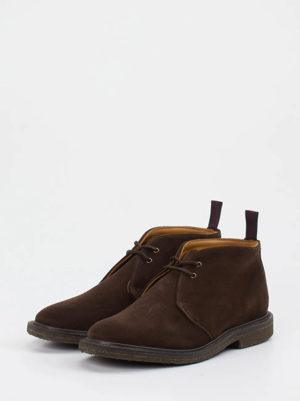 Sanders And Sanders – Desert Boots aus Veloursleder braun